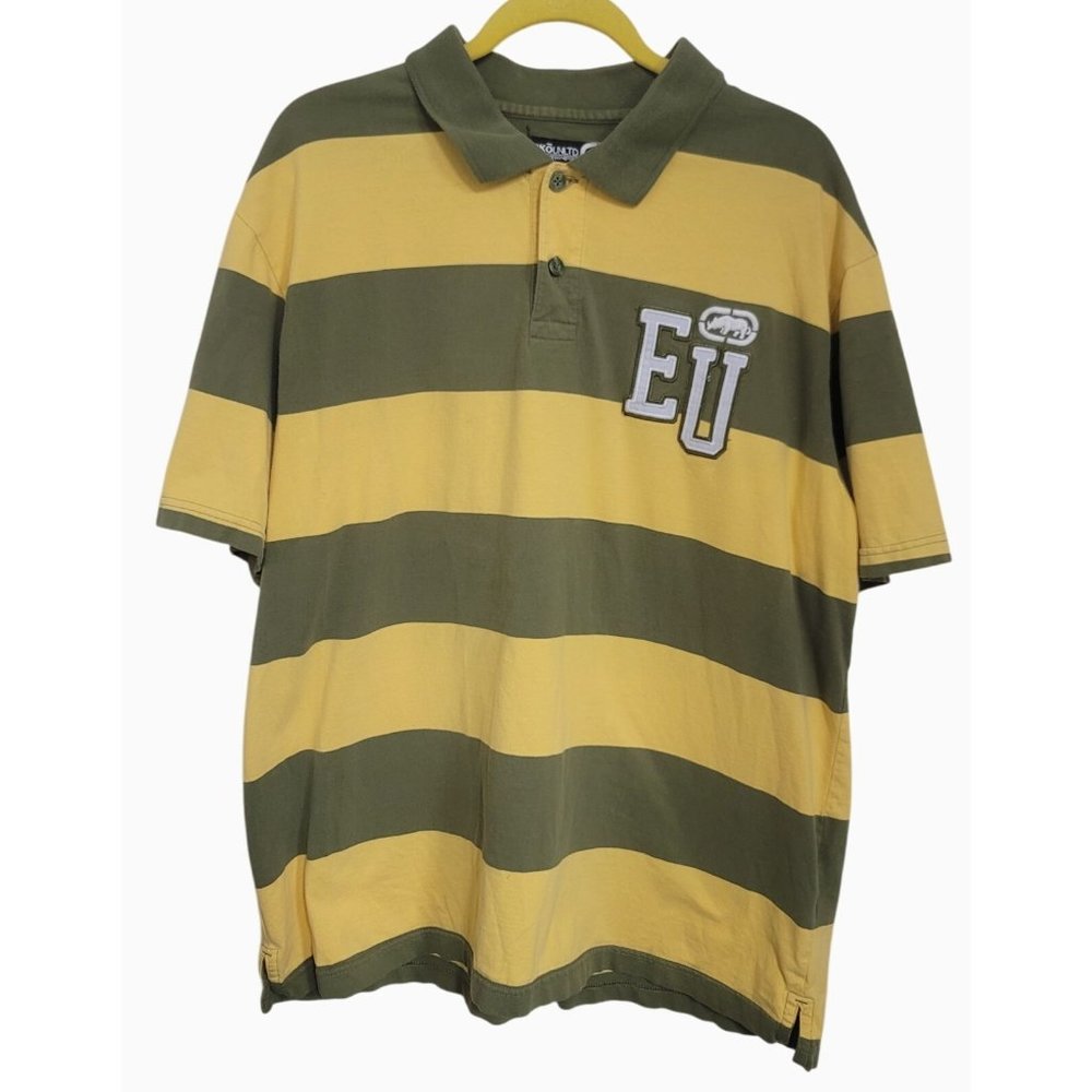 Vintage Ecko Unltd. 1972 EU Rugby Polo Shirt 2X - 100% Cotton Y2K